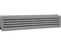 VLC Koupelnová větrací mřížka světle šedá 453 x 90 x 34 mm
