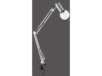 Just Light. Stolní lampa s klipem Turn Me, 1xE27, ocelová, 76 cm Just Light. Stolní lampa s klipem Turn Me, 1xE27, ocelová, 76 cm