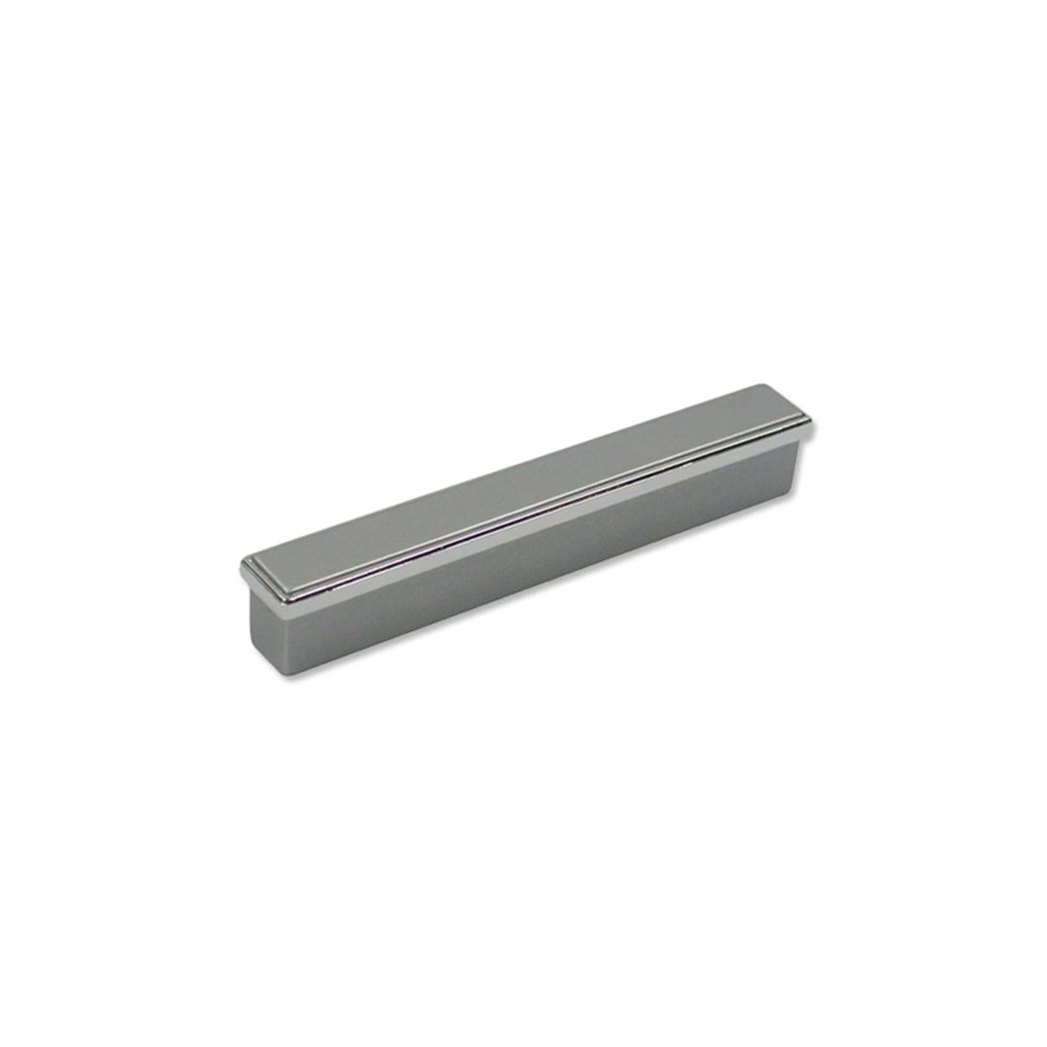 Úchyt SM8111 plast chrom lesklý 12,5 mm x 80 mm x 10,5 mm