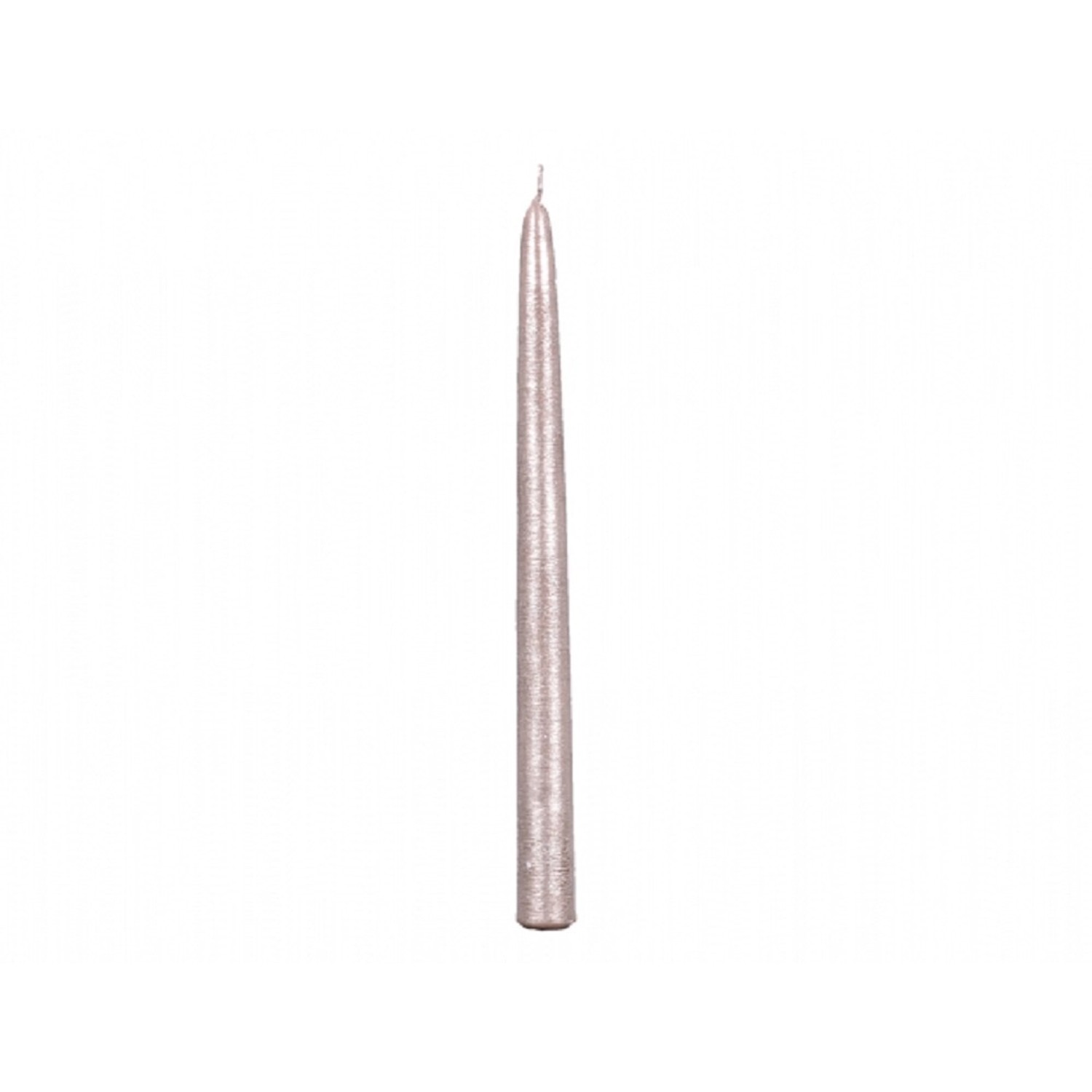 Vánoční svíčka TAURUS kónická šampaňská 29 cm