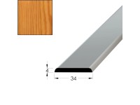 Spálenský Krycí lišta borovice/smrk 240 x 3,4 x 0,4 cm