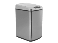 Bezdotykový odpadkový koš iQ-Tech Quadrat 15 l, stříbrný Bezdotykový odpadkový koš iQ-Tech Quadrat 15 l, stříbrný