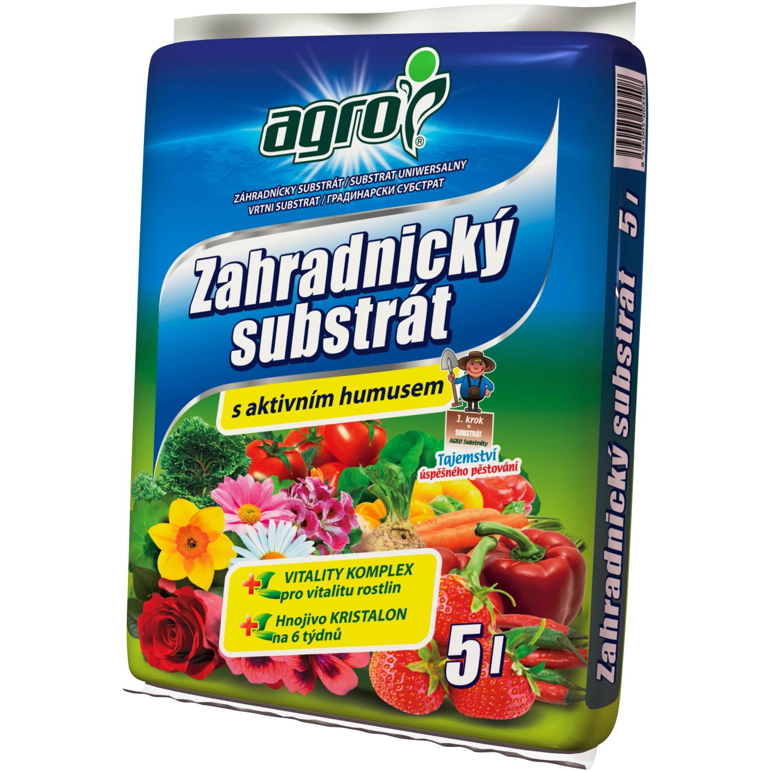 AGRO substrát zahradnický 5 l