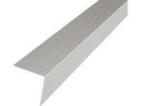 Arcansas Úhlový profil hliníkový stříbrný eloxovaný 10 x 10 x 1000 mm Arcansas Úhlový profil hliníkový stříbrný eloxovaný 10 x 10 x 1000 mm