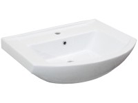 Fackelmann Keramické umyvadlo A-VERO 65 cm bílé Fackelmann Keramické umyvadlo A-VERO 65 cm bílé