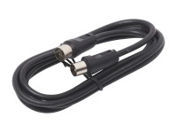 OBI Koaxiální propojovací kabel 1,5 m černý