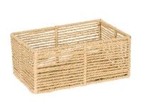 Wenko Koupelnový košík Meria S, přírodní, 24,5 x 10 x 15 cm