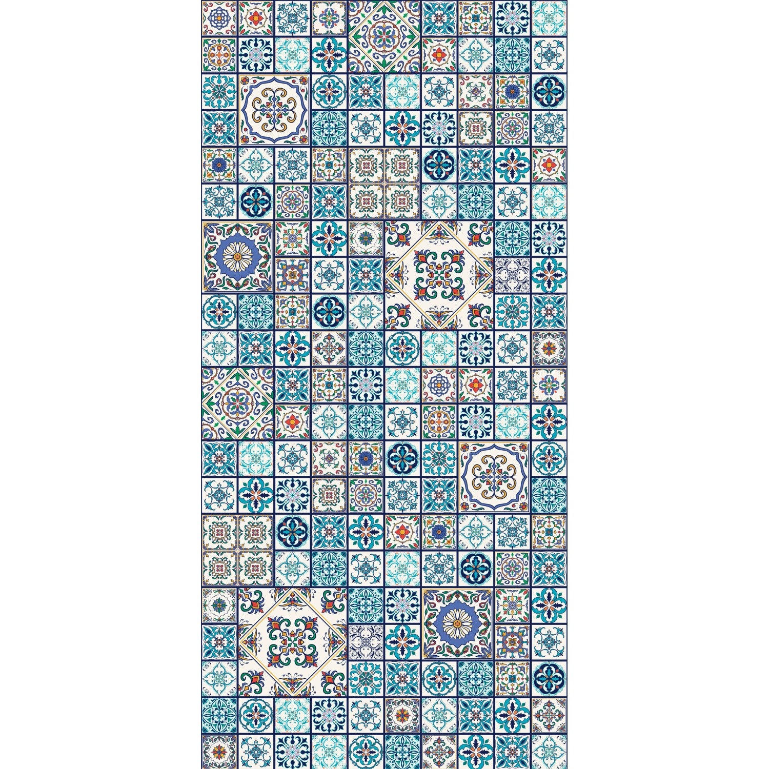 Sanotechnik Dekorativní sprchový panel Sanowall, dlaždicový vzor, 100 x 205 cm