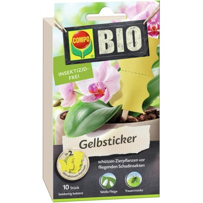COMPO BIO Žluté lepové desky 10 ks