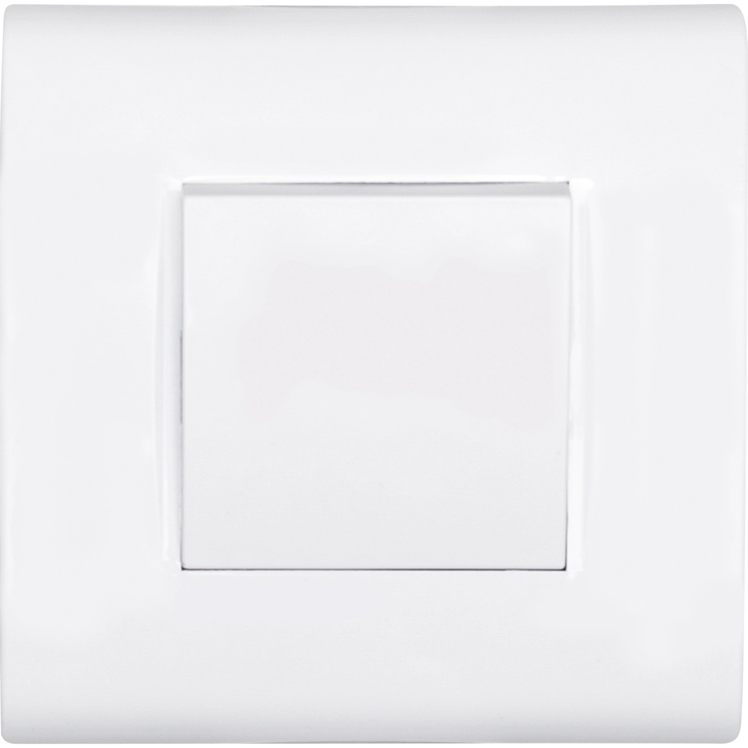 EVIAN Přepínací spínač bílý