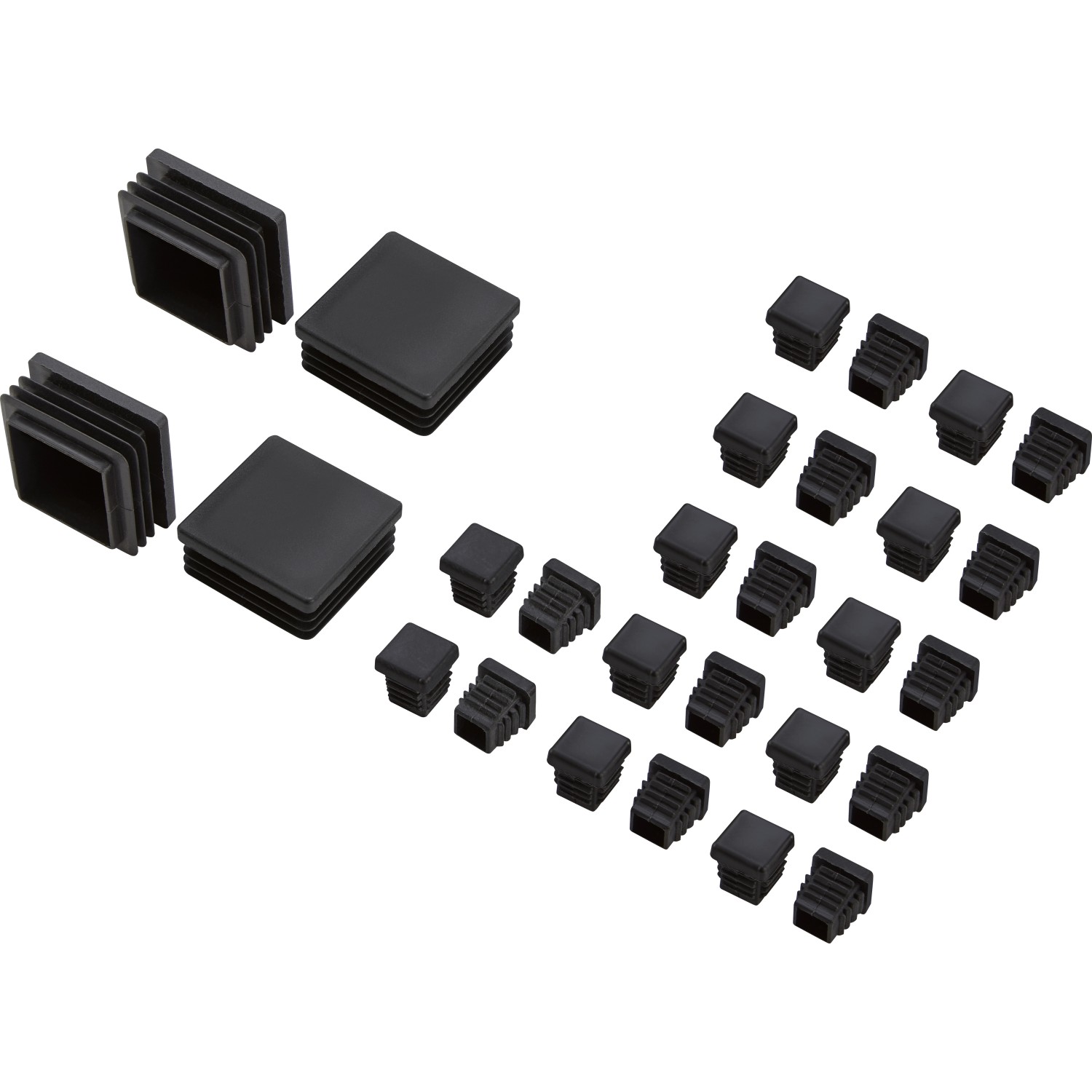 Sada krytek na nožičky pro rohovou jídelní sestavu Vermont 28dílná