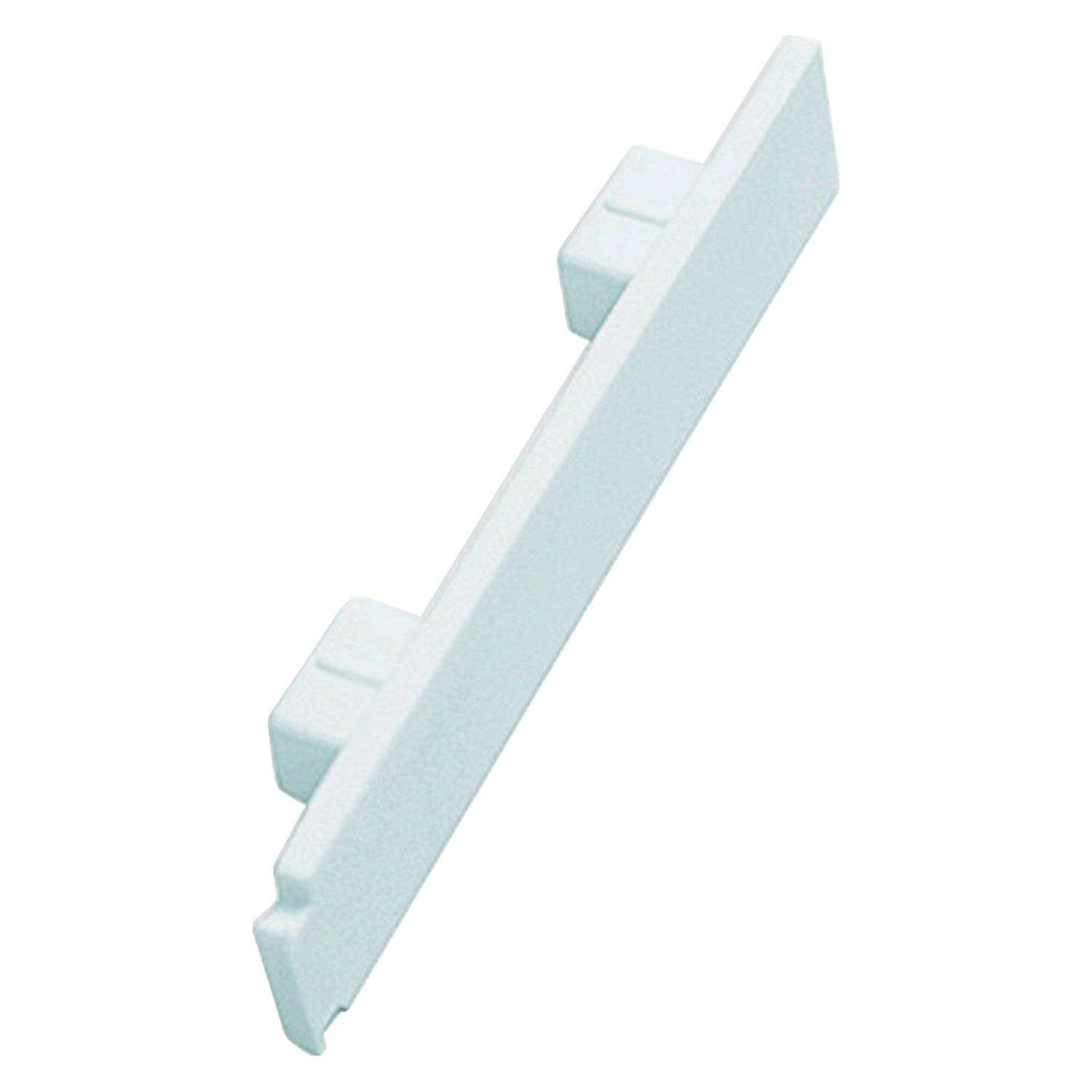 Gardinia Koncovky pro třídrážkovou kolejničku GE3, bílé