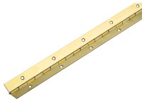 Hettich Pianový závěs, mosaz, 600 x 20 mm