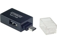 Schwaiger Adaptér USB pro zástrčku C se zdířkou USB 3.0 A a 2 zdířkami USB 2.0 A