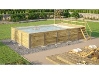 Weka Nadzemní bazén 595 mozaikový pískový, 500 x 650 x 203 cm Weka Nadzemní bazén 595 mozaikový pískový, 500 x 650 x 203 cm