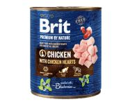 Brit Konzerva pro psy Premium by Nature Chicken with Hearts, 800 g Brit Konzerva pro psy Premium by Nature Chicken with Hearts, 800 g