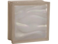 Fuchs Design Luxfera BM Aqua Reflex mléčné sklo béžová 19 x 19 x 8 cm