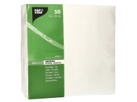 Papstar Ubrousky dvouvrstvé bílé 50 ks