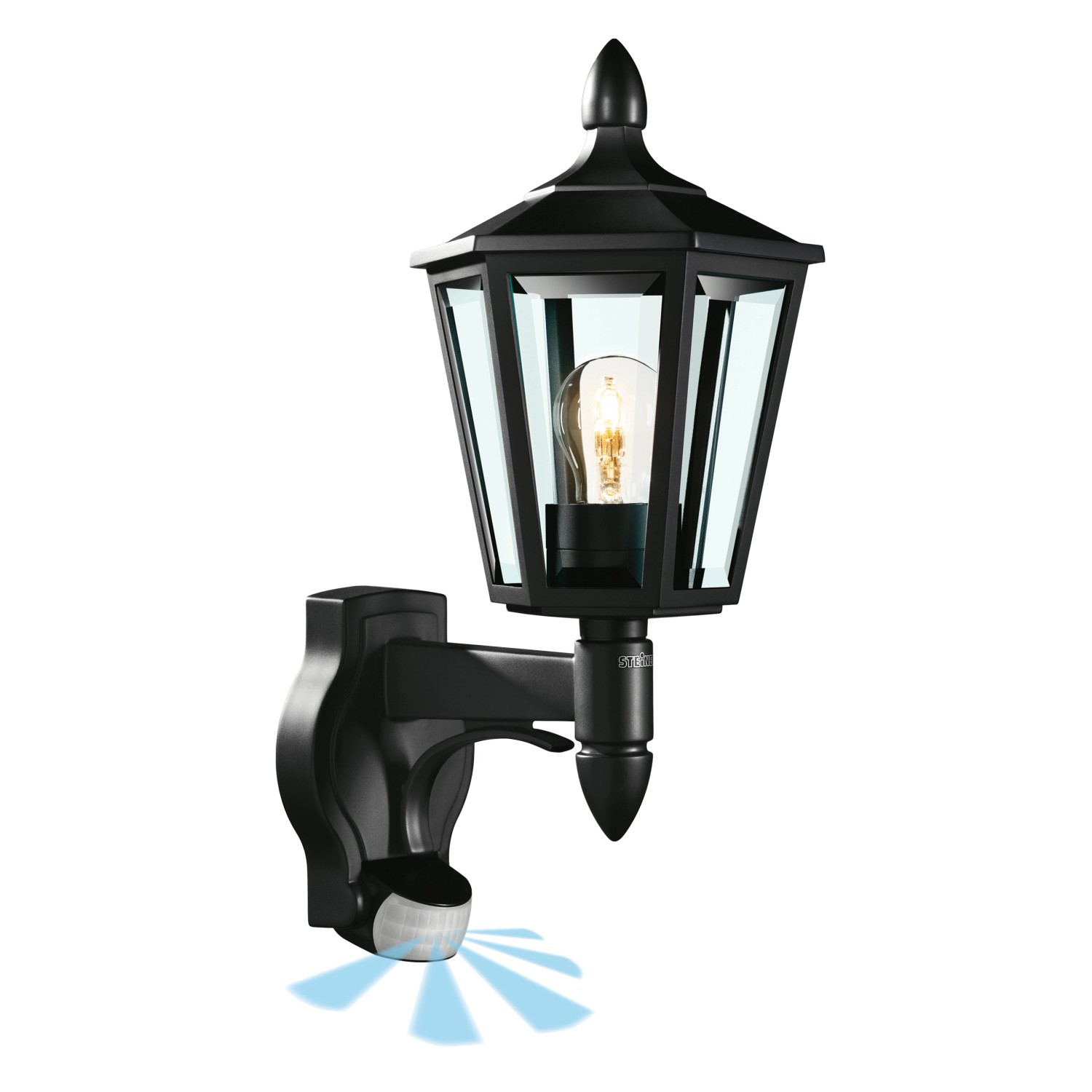 Steinel Venkovní svítidlo L 15 s det. pohybu, černá, 41 x 19 x 24 cm