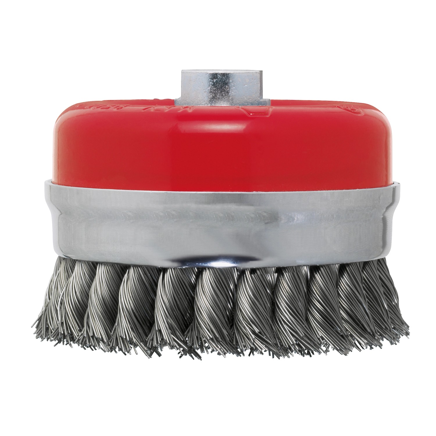 LUX Kuželový copánkový kartáč pro úhlové brusky 100 mm