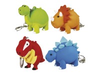 EMOS LED klíčenka - dinosauři se zvukem na baterie, různé druhy