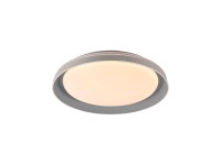 JUST LIGHT LED stropní svítidlo SATI šedé 19,5W 1200lm 3000K pr. 43 x 8,5 cm