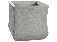 OBI Květináč La Rochelle antracitový 33 x 33 cm