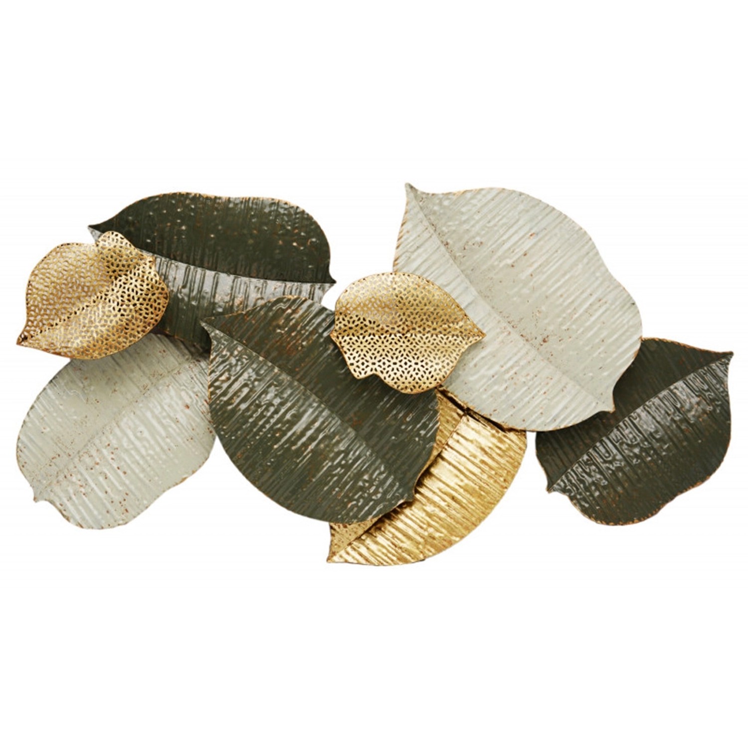 FALC Nástěnná kovová 3D dekorace 40 x 75 x 3 cm