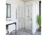 ROLTECHNIK Sprchové dveře do niky PXD2N 1200 Brillant posuvné, transparentní