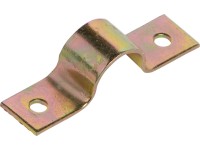 Potrubní spona, žlutě pozinkovaná, 23 mm x 20 mm
