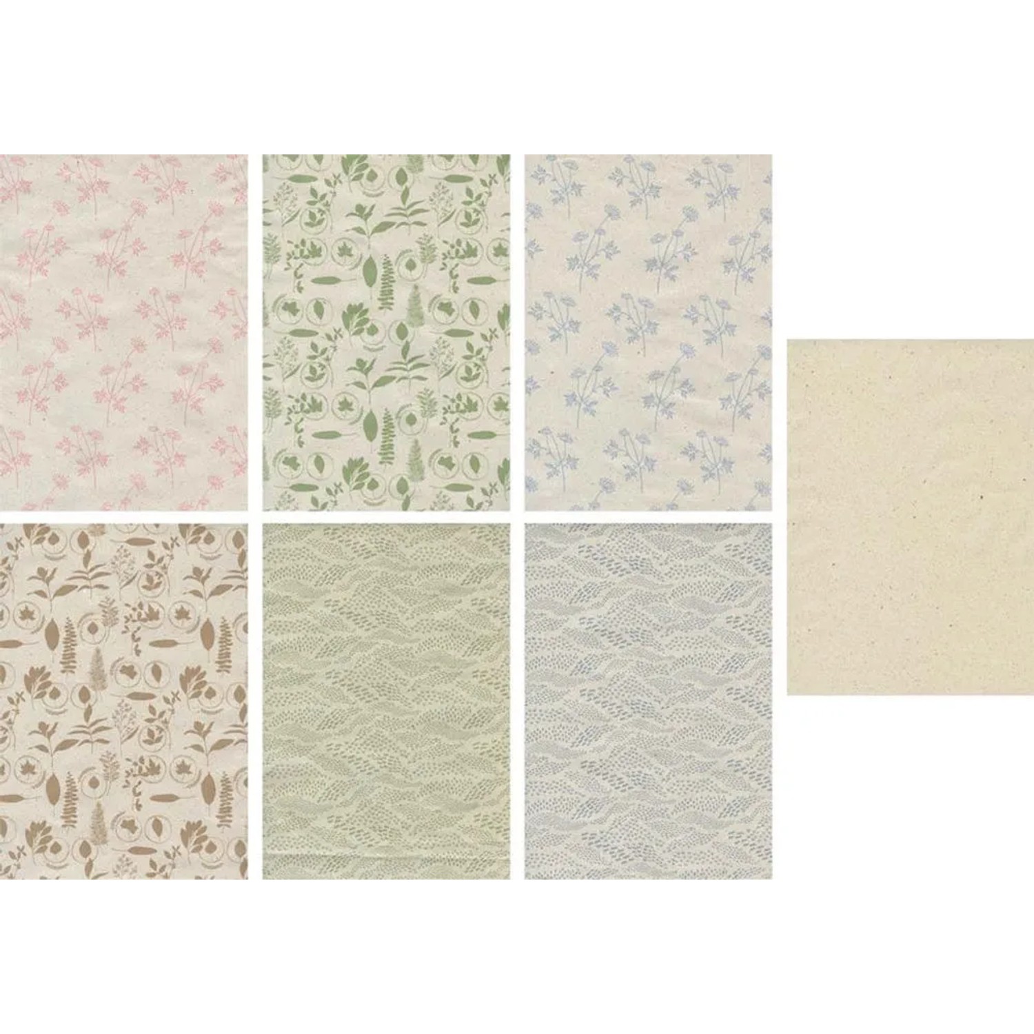 Dárkový balicí papír Carta Erba 2 x 0,7 m, mix motivů