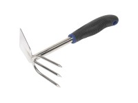 LUX Ruční oboustranná motyčka Comfort z nerezové oceli