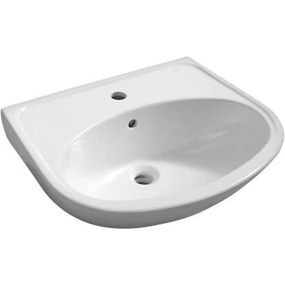 Alcadrain Umyvadlo s otvorem Siti 46 cm