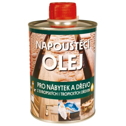KITTFORT Napouštěcí olej přírodní 500 ml