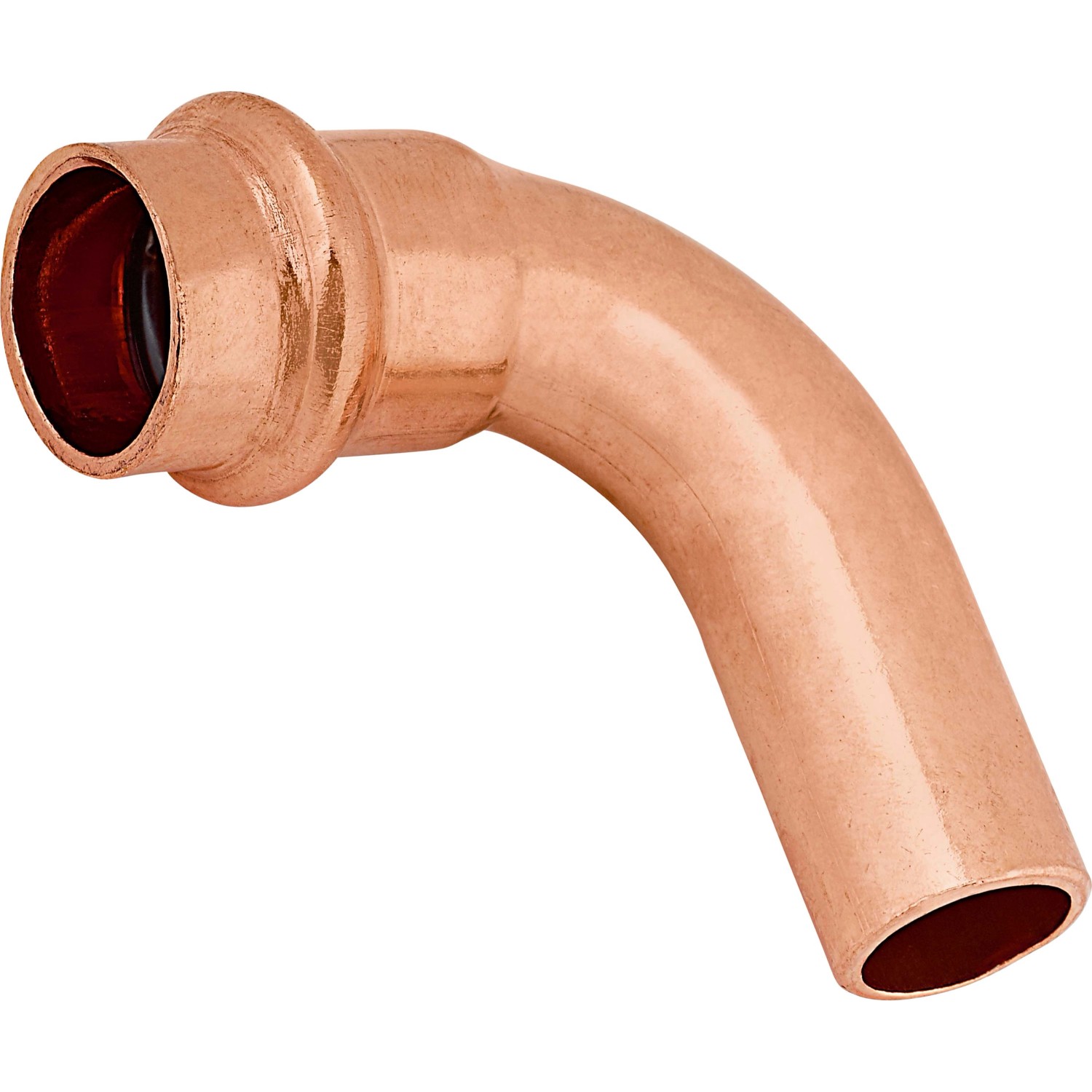 Lisovací oblouk typ IA měděný 90°, pr. 15 mm, 10 ks