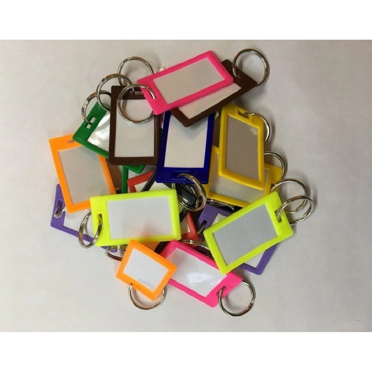 Uniplast Visačka kufrová s kroužkem, různé barvy, 5 ks