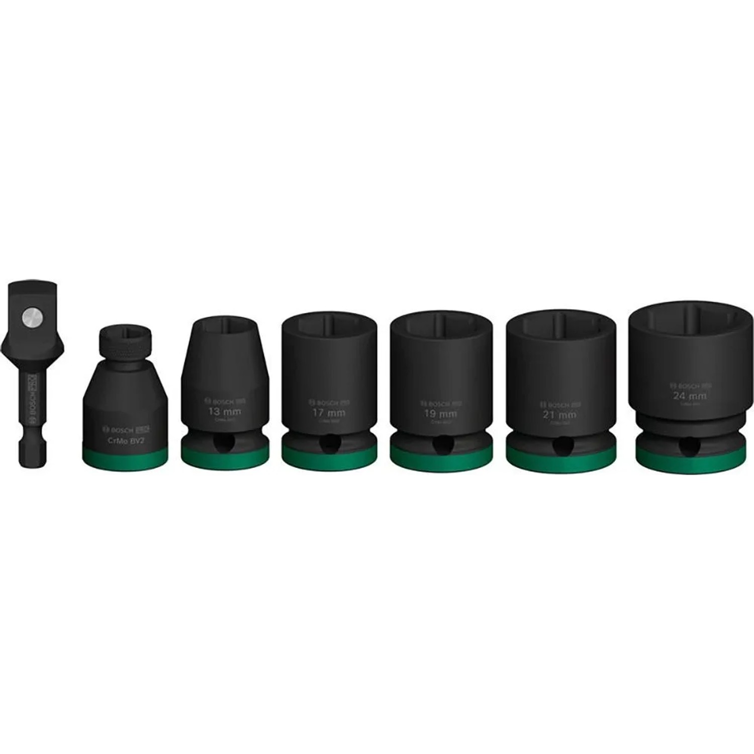 Bosch Sada PRO Impact Socket Set s adaptérem 1/2", standardní, 7 ks (2608003032)