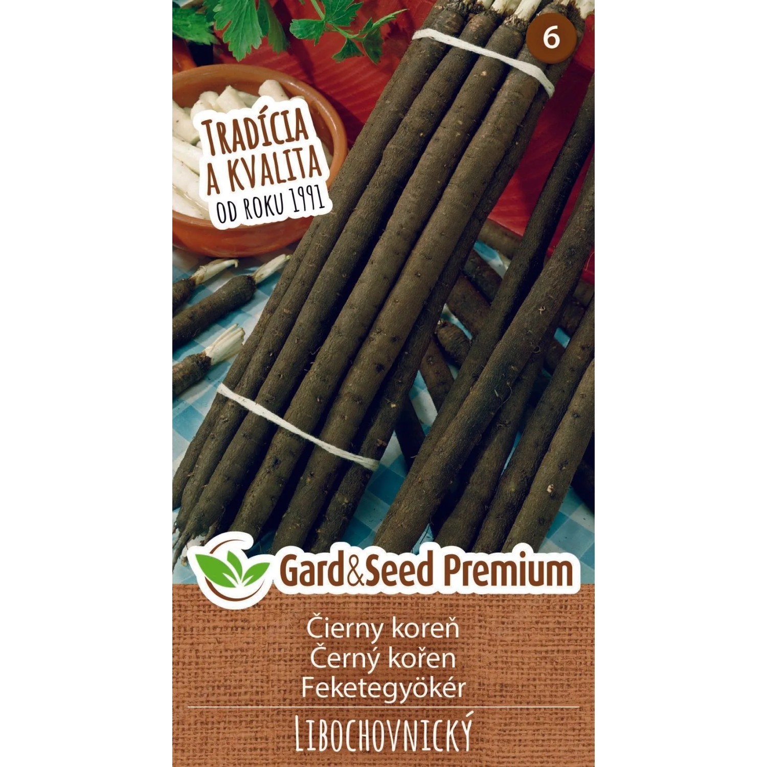 GardenSeed Premium Semínka Černý kořen - Libochovický