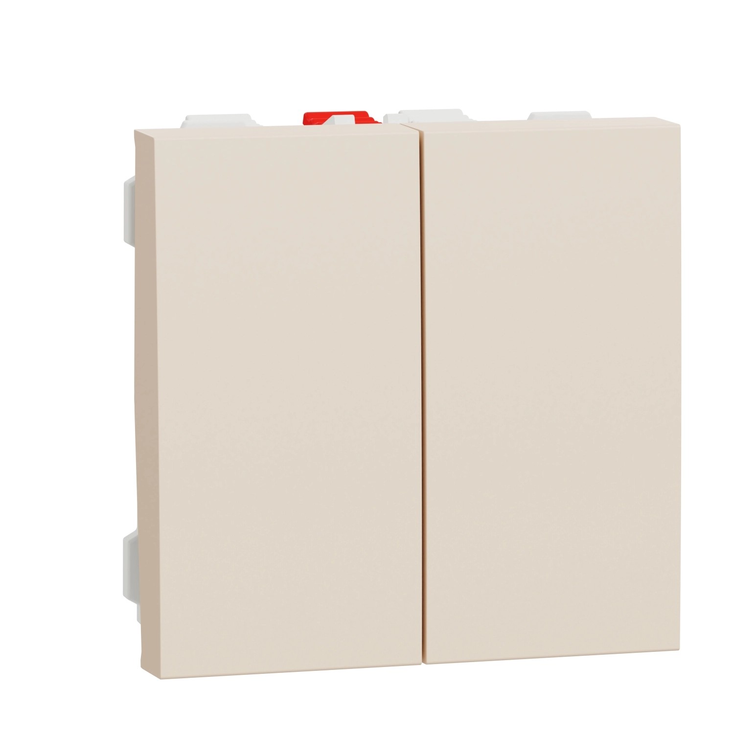 Schneider Electric Vypínač dvojitý střídavý Unica (Ř.5B (6+6)), 2M, béžová