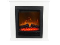 IGOTHERM Nástěnný elektrický krb Lugano s ventilátorem 1800 W, 70 x 71 x 22 cm