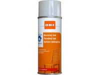 OBI Lak ve spreji vysoce lesklý RAL 9016 dopravní bílá 400 ml
