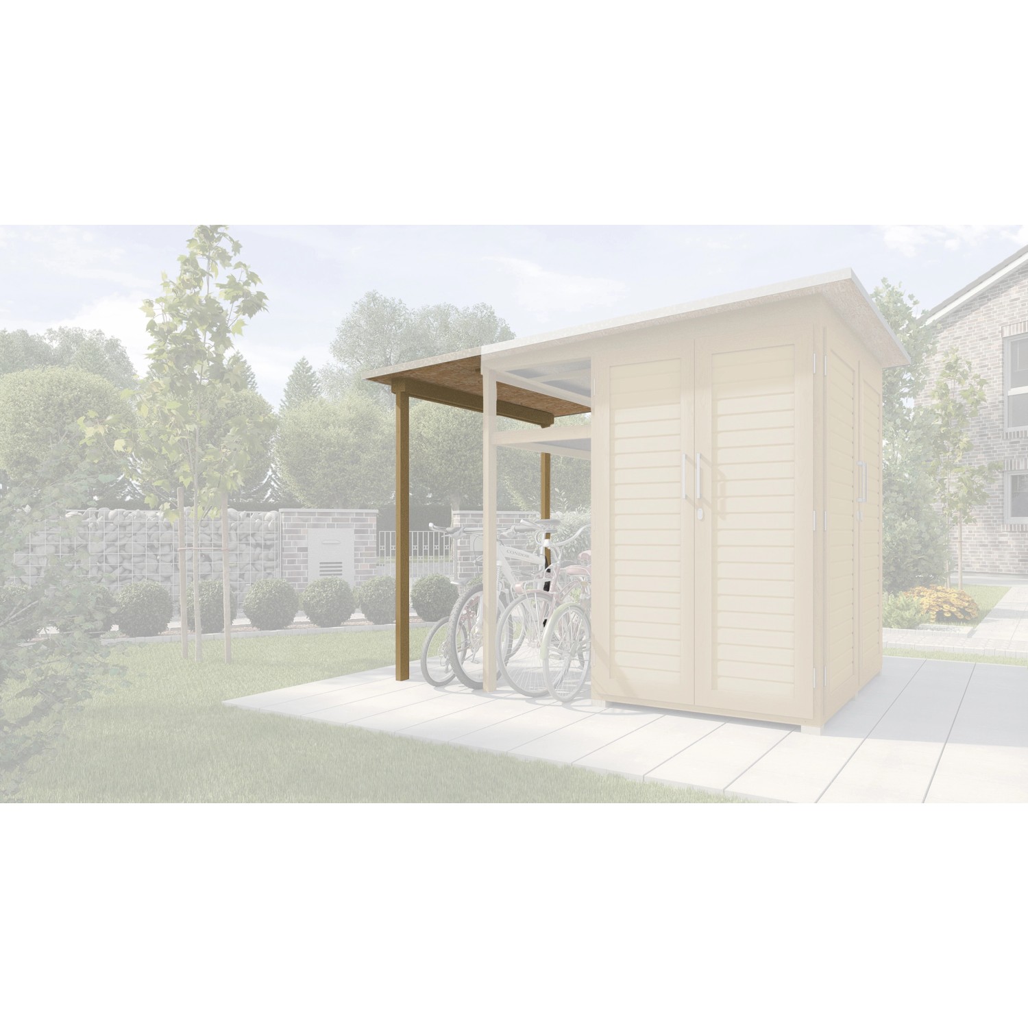 Weka Rozšíření Modul Family pro Garten Q Multi, přírodní, 70 x 200 cm