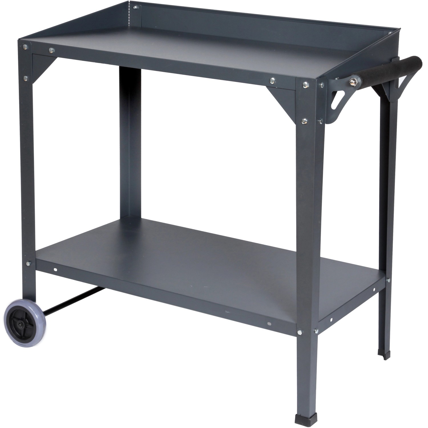 Floraworld Vozík na rostliny antracitový 95 x 55 x 81 cm