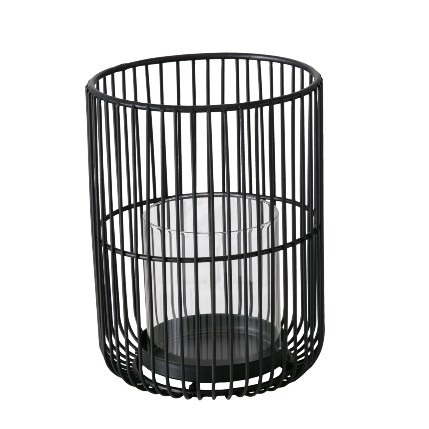 Boltze Home Lucerna Cindy černá pr. 15 x 20 cm, 1 ks