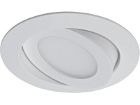 Briloner Vestavné LED svítidlo plastové bílé otočné