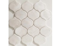 Euro Stone Keramická mozaika Cadiz Arabesque bílá 26,4 x 28,3 cm