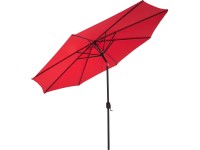 Gartenfreude Slunečník s 8 vzpěrami, červená, pr. 300 cm