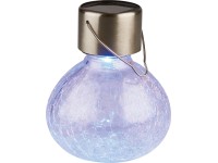 Solární závěsné LED svítidlo Crackle RGB