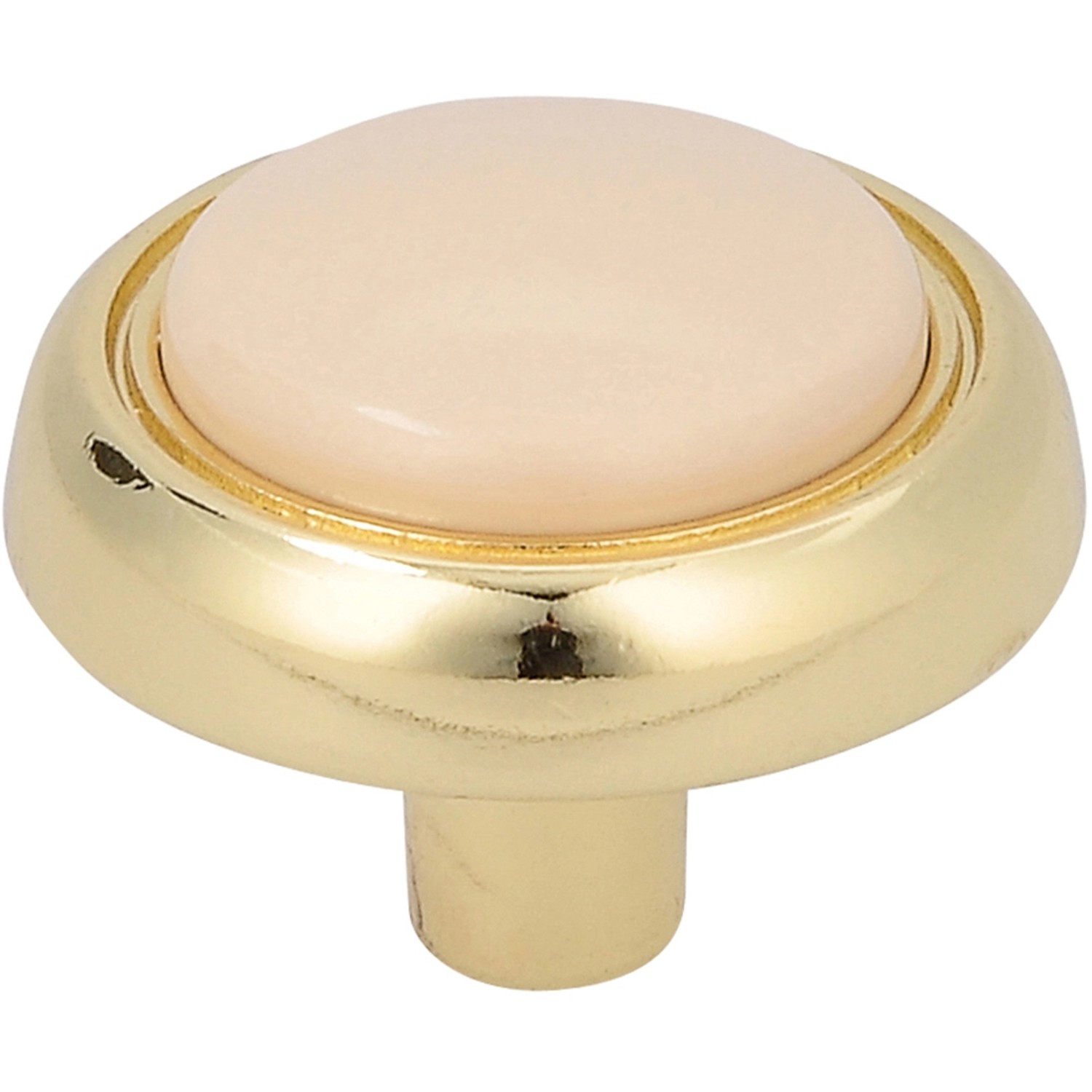 Siro Nábytkový knoflík 919 kovový mosazný lesklý průměr 30 mm