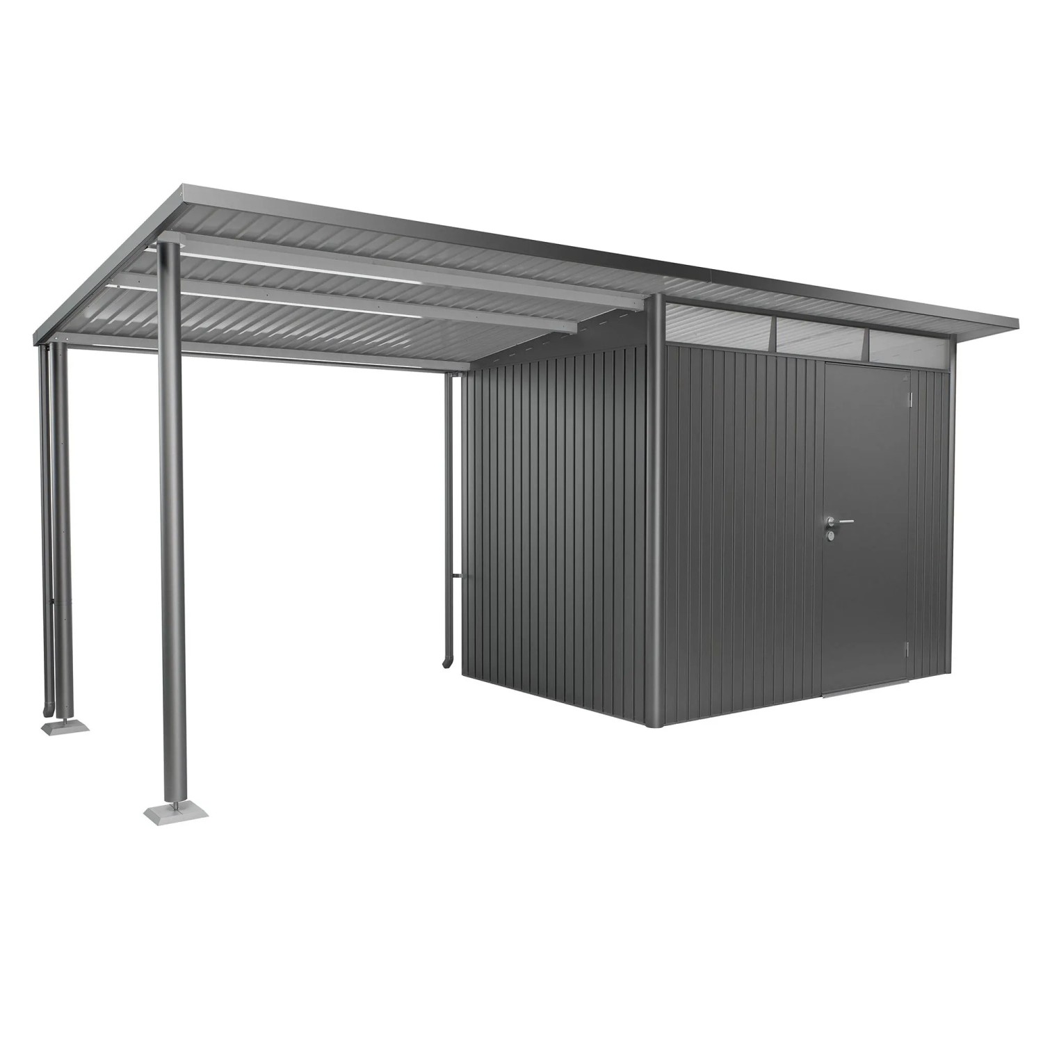 Biohort Boční stříška k domku AvantGarde/ECO A1, A5 křemenově šedá